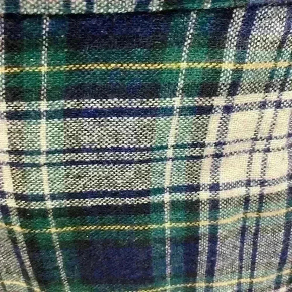 Vintage Women’s Pleated Plaid Wrap Around Skirt 100% Wool Size 8 Non Branded - Picture 10 of 10